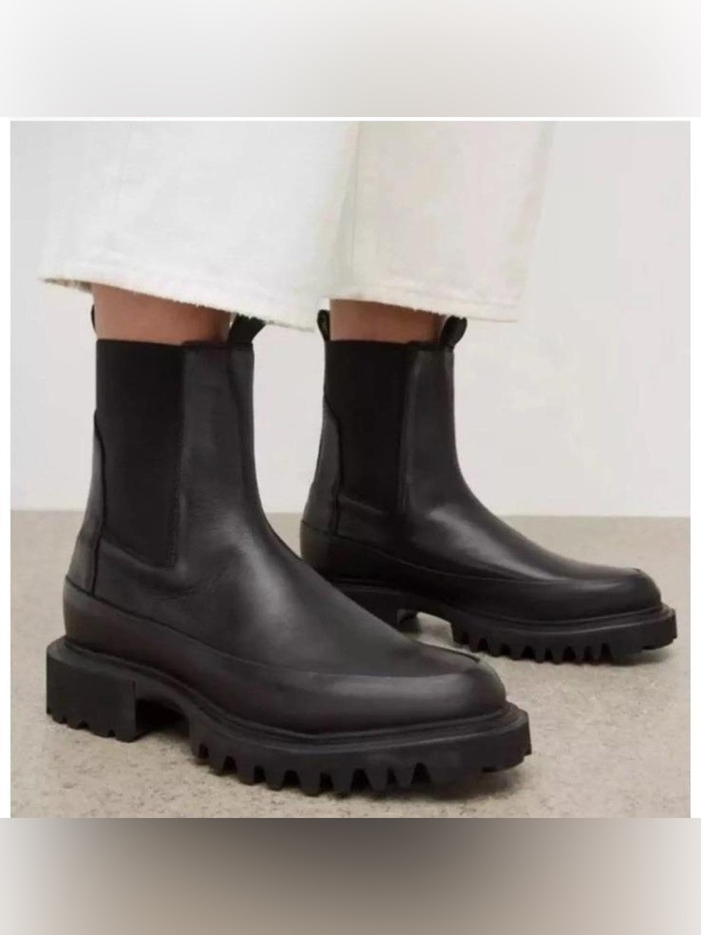 AllSaints Harlee Lug Sole Chelsea Boot